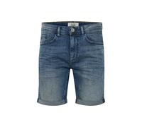 Jeansshorts BLEND "Shorts BHLuke", Herren, Gr. L, N-Gr, blau (denim middleblau), Obermaterial: 98% Baumwolle CO. 2% Elasthan EL., Jeans Jeansshorts (89667019-L) denim middleblau