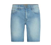 Jeansshorts BLEND "BHTWISTER", Herren, Gr. L, US-Größen, denim middle blau, Denim/Jeans, 98% Baumwolle, 2% Elasthan, gemustert, Basic, schmal normal, Jeans, Casual Jeansshorts (64513112-L) denim middl