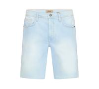 Jeansshorts BLEND "BHTwister", Herren, Gr. M, US-Größen, denim light blau, Denim/Jeans, 98% Baumwolle, 2% Elasthan, gemustert, Basic, schmal normal, Jeans Jeansshorts, Casual Jeansshorts (28593650-M)