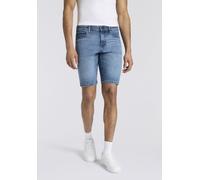 Jeansshorts BOSS ORANGE, Herren, Gr. 38, N-Gr, medium blau426, Denim/Jeans, Obermaterial: 99% Baumwolle, 1% Elasthan, unifarben, regular fit kniefrei, Jeans Jeansshorts, Regular Fit, Stretch-Denim, us