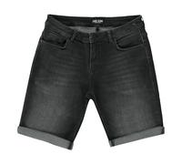 Jeansshorts CARS JEANS "CALIFORNIA Den", Herren, Gr. M, N-Gr, schwarz used, Web, Obermaterial: 79% Baumwolle, 20% Polyester, 1% Elasthan, Abriebeffekte, regular fit, Jeans Jeansshorts (99438412-M) sch