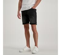 Jeansshorts CARS JEANS "HUNTER SHORT", Herren, Gr. S, N-Gr, schwarz (schwarz used), Web, Obermaterial: 99% Baumwolle, 1% Elasthan, unifarben, regular fit, Jeans Jeansshorts (94009634-S) schwarz used