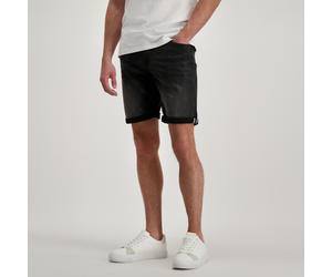 Jeansshorts CARS JEANS "HUNTER SHORT", Herren, Gr. S, N-Gr, schwarz (schwarz used), Web, Obermaterial: 99% Baumwolle, 1% Elasthan, unifarben, regular fit, Jeans Jeansshorts (94009634-S)