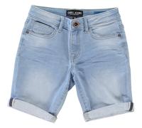 Jeansshorts CARS JEANS "SEATLE Short", Herren, Gr. XS, N-Gr, blau (bleached used), Web, Obermaterial: 86% Baumwolle, 13% Polyester, 1% Elasthan, unifarben, regular fit, Jeans Jeansshorts (88484240-XS)