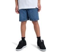 Jeansshorts DC SHOES "Worker Baggy", Herren, Gr. 10(140-148cm), beige (stone indigo), Obermaterial: 80% Walkfrottier, 20% Walkfrottier;, Jeans Jeansshorts (53498316-10)