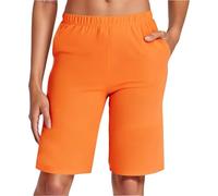 Jeansshorts Für Damen Sporthose Schwarze Strandshorts Knappe Handytasche Short Nahtlose Rosa Breite Sommershorts Häkel Schlupfhosen Tencel Joggingshorts Polo Höher Badebermuda Figurformende Tankini