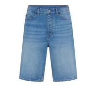 Jeansshorts HUGO BLUE "Skate Shorts", Herren, Gr. 32, N-Gr, bright blau435, Denim/Jeans, Obermaterial: 100% Baumwolle, straight fit knielang, Jeans Jeansshorts, im Straight Fit (93536046-32) bright bl