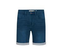 Jeansshorts INDICODE "Jeansshorts IDGodolf", Herren, Gr. L, N-Gr, blau (dunkelblau), Obermaterial: 80% Baumwolle CO. 18% Polyester PES. 2% Elasthan EL., Jeans Jeansshorts (94938541-L) dunkelblau