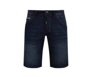 Jeansshorts INDICODE "Shorts IDAlessio", Herren, Gr. L, N-Gr, blau (dunkelblau), Obermaterial: 98% Baumwolle CO. 2% Elasthan EL., Jeans Jeansshorts (21234867-L) dunkelblau