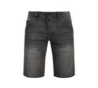 Jeansshorts INDICODE "Shorts IDAlessio", Herren, Gr. S, N-Gr, grau (light grau), Web, Obermaterial: 98% Baumwolle CO. 2% Elasthan EL., unifarben, regular fit kurz, Jeans Jeansshorts (48970847-S) light