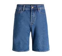 Jeansshorts JACK & JONES "JJIALEX JJORIGINAL SHORT", Herren, Gr. M, N-Gr, blau denim, Denim/Jeans, Obermaterial: 100% Baumwolle, unifarben, relaxed fit knielang, Jeans Jeansshorts, Baumwolle, high wai
