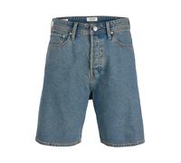 Jeansshorts JACK & JONES "JJITONY JJORIGINAL SHORTS AM 460 SN", Herren, Gr. S, N-Gr, blau denim pack:light blau, Denim/Jeans, Obermaterial: 100% Baumwolle, unifarben, relaxed fit kniefrei, Jeans Jeans