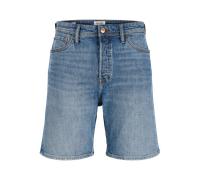 Jeansshorts JACK & JONES "JJITONY JJORIGINAL SHORTS AM 460 SN", Herren, Gr. XS, N-Gr, mid blau denim, Denim/Jeans, Obermaterial: 98% Baumwolle, 2% Elasthan, Abriebeffekte, relaxed fit kniefrei, Jeans
