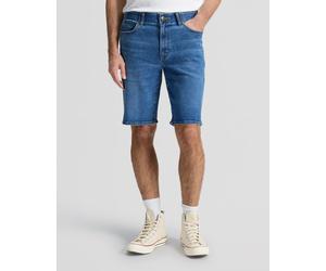 Jeansshorts LEE "XM 5 POCKET", Herren, Gr. 32, N-Gr, believe_blau, Denim/Jeans, Obermaterial: 71% Baumwolle, 28% Polyester, 1% Elasthan, regular fit knielang, Jeans Jeansshorts, Sommerhose Extreme Mot