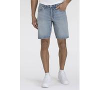 Jeansshorts LEVI'S "445 ATHLETIC SHORTS", Herren, Gr. 30, N-Gr, blau (atlas skies), Denim/Jeans, Obermaterial: 99% Baumwolle, 1% Elasthan, Jeans Jeansshorts, Sommerhose mit Stretchanteil (68297824-30)