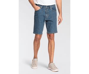 Jeansshorts LEVI'S "445 ATHLETIC SHORTS", Herren, Gr. 30, N-Gr, blau (hermes swift short), Denim/Jeans, Obermaterial: 95% Baumwolle, 3% Elastomultiester, 2% Elasthan, Jeans Jeansshorts, Sommerhose mit