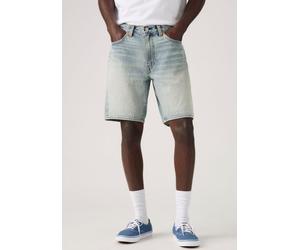 Jeansshorts LEVI'S "468 LOOSE SHORTS", Herren, Gr. 34, N-Gr, blau (light workout shorts), Denim/Jeans, Obermaterial: 100% Baumwolle, loose fit, Jeans Jeansshorts, Sommerhose (64667062-34) light workou