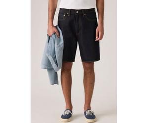 Jeansshorts LEVI'S "468 LOOSE SHORTS", Herren, Gr. 34, N-Gr, schwarz (rinse master shorts), Denim/Jeans, Obermaterial: 100% Baumwolle, loose fit, Jeans Jeansshorts, Sommerhose (22058255-34) rinse mast