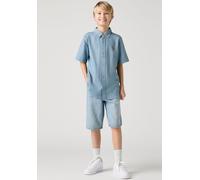 Jeansshorts LEVI'S KIDS, Jungen, Gr. 12 (152), N-Gr, from scratch, Denim/Jeans, Obermaterial: 100% Baumwolle, kurz, Jeans Jeansshorts, aus robustem Baumwolldenim (19184326-12) from scratch