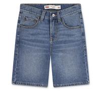 Jeansshorts LEVI'S KIDS "LVB 510 SKINNY FIT SHORT", Herren, Gr. 16 (176), N-Gr, the big chee, Denim/Jeans, Obermaterial: 69% Baumwolle, 30% Polyester, 1% Elasthan, skinny fit, Jeans Jeansshorts (42551
