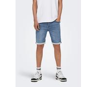 ONLY & SONS Jeans-Shorts in Blau - Größe S | Herren Shorts
