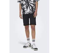 Only & Sons ONSPLY REG BLK JOG SHT PK 8581 XXL Black Denim 22018581 (726707) Schwarz XXL