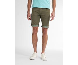 Jeansshorts PETROL INDUSTRIES, Herren, Gr. XXL (44), N-Gr, dusty army, Denim/Jeans, Obermaterial: 72% Baumwolle, 27% Polyester, 1% Elasthan, slim fit kniefrei, Jeans Jeansshorts, Sommerhose im Five-Po