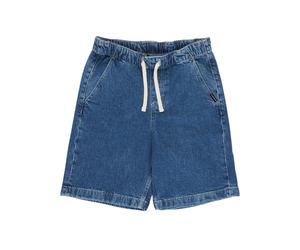 Jeansshorts QUIKSILVER "The Foam", Mädchen, Gr. 12, 2001 stone wash, Obermaterial: 99% Baumwolle, 1% Elasthan., Jeans Jeansshorts (27160063-12) 2001 stone wash