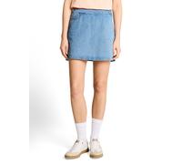 Jeansshorts TOM TAILOR DENIM, Damen, Gr. XXL, N-Gr, clean light stone blau, Denim/Jeans, Obermaterial: 100% Baumwolle. Futter: 65% Baumwolle, 35% Polyester, unifarben, normal kurz, Jeans Jeansshorts, 