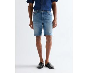 Jeansshorts WRANGLER "Texas", Herren, Gr. 40, N-Gr, blau (harbor_blau), Denim/Jeans, Obermaterial: 99% Baumwolle, 1% Elasthan, Basic, Jeans Jeansshorts (56375034-40) harbor_blau