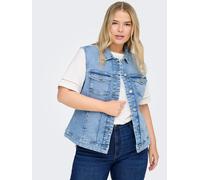 Only Carmakoma Damen Carwespa West DNM Pim619 Noos, Light Blue Denim, 44