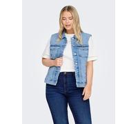 Only Carmakoma Damen Carwespa West DNM Pim619 Noos, Light Blue Denim, 48