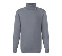 JEATHA Jungen Strickpullover Sweater Langarm Pulli Pullover Top Baumwolle Winterpullover Gestrickten Sweatshirt Langarmshirt Strickjacke Strickpulli Grau 146-152