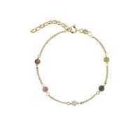 Jeberg Jewellery Armband Love Eye - Candy Mix, vergoldet