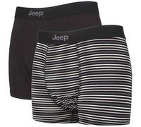 JEEP - 2 Paar Mens Soft Natural Bamboo Fibres Comfy Fitted Trunks S