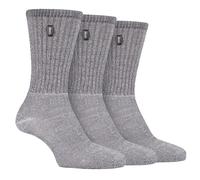 JEEP - 3 Paar Herren Vintage Baumwolle gepolstert Socken für Wanderschuhe EU 39 - 45