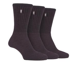 JEEP - 3 Paar Herren Vintage Baumwolle gepolstert Socken für Wanderschuhe EU 39 - 45