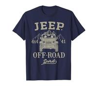 Jeep 4x4 Geländewagen Spirit T-Shirt, Herren, Marineblau, XXL