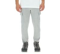 JEEP Herren Cargo-Jogginghose O102896GR - Graue Hose mit Jeep-Star-Print und Cargotaschen GR. XL