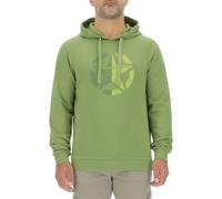 JEEP Herren Hoodie O103279GN - Grün mit großem Stern-Print GR. M