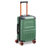 Jeep - JH002B - Hartschalen-Kabinenkoffer 55 cm x 35 cm x 23 cm - 35 L - Ulmengrün