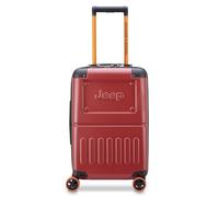 Jeep JH002B Hartschalengepäck, erweiterbar, mit Spinnrollen, Chilischote, Checked-Large 29 Inch, Jh002b Hartschalengepäck mit Spinnrädern