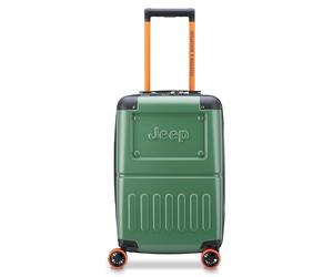 Jeep JH002B Hartschalengepäck, erweiterbar, mit Spinnrollen, Grün (Elm Green), Checked-Large 29 Inch, Jh002b Hartschalengepäck mit Spinnrädern