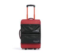 Jeep JS006B 55 Rollenreisetasche rot/schwarz, Kunstfaser, 37 x 55 x 25cm