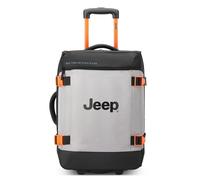 Jeep JS007C 55 Rollenreisetasche grau/schwarz, Polyester, 35 x 55 x 25cm