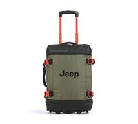 Jeep JS007C 55 Rollenreisetasche grün/schwarz, Kunstfaser, 37 x 55 x 24cm