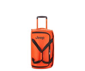 Jeep JS009D Flexibler Kabinenkoffer, 30 cm x 55 cm x 31 cm, 44 l, S, orange, S, Trolley Case/Upright