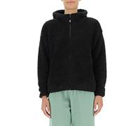 JEEP O102605-B000 J WOMAN HOODED POLAR SHERPA JACKET With Pockets J22W Black XL