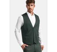 Jeff Anzugweste Herren Regular Fit grün, 56