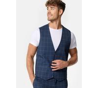 Jeff Anzugweste Herren Slim Fit Jersey grau, 44